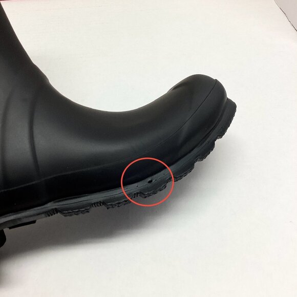 Hunter Women's Original Back Adjustable Short Boots in Size 8, WFS1013RMA-BLK(3) - Picture 10 of 11